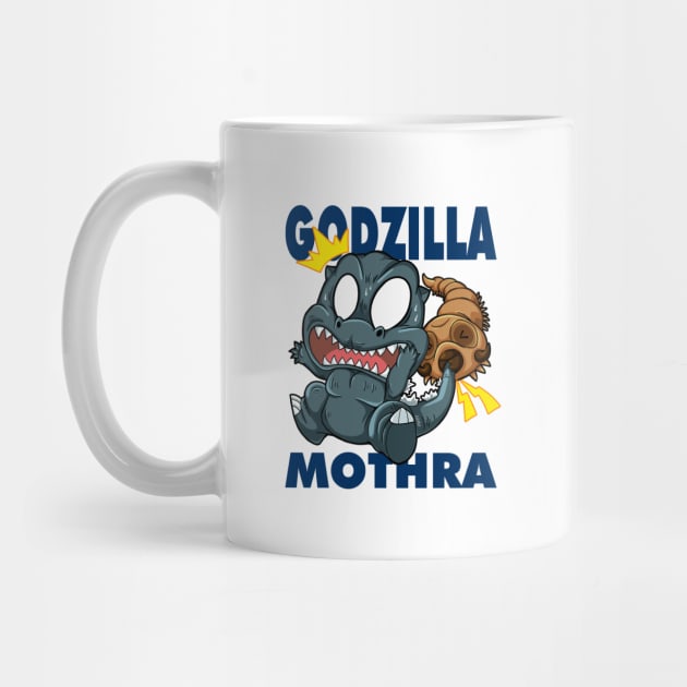 Godzilla VS Mothra I by HiroRay1984